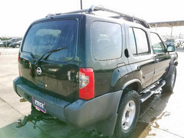 5N1ED28T52C597339 - 2002 NISSAN XTERRA XE BLACK photo 4