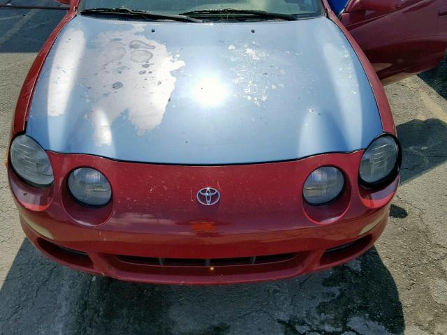 JT2DB02T7V0065172 - 1997 TOYOTA CELICA ST RED photo 7