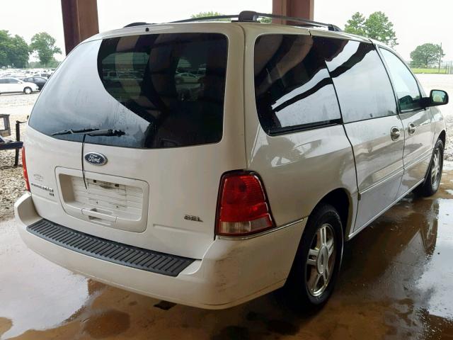 2FMDA52286BA10711 - 2006 FORD FREESTAR S WHITE photo 4