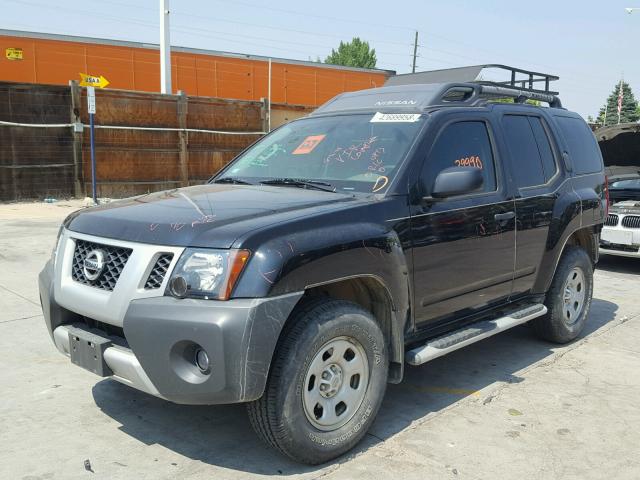 5N1AN0NW9DN822724 - 2013 NISSAN XTERRA X BLACK photo 2