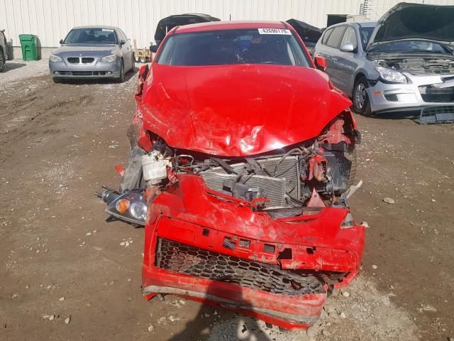 JM1BK34L791211759 - 2009 MAZDA SPEED 3 RED photo 9