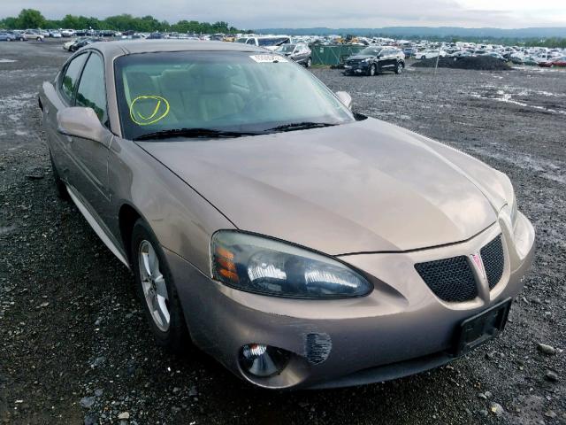 2G2WP552061154643 - 2006 PONTIAC GRAND PRIX BEIGE photo 1