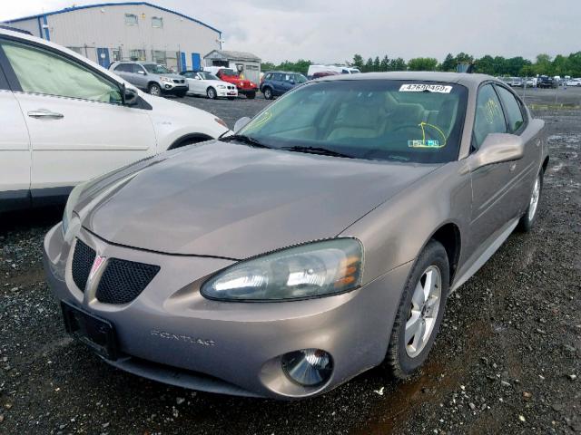 2G2WP552061154643 - 2006 PONTIAC GRAND PRIX BEIGE photo 2