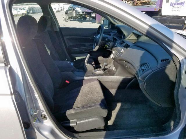 1HGCP2F30AA056426 - 2010 HONDA ACCORD LX SILVER photo 5