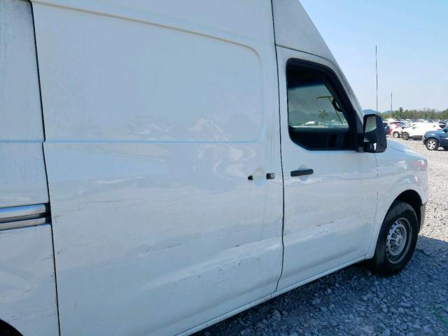 1N6BF0LY2GN804030 - 2016 NISSAN NV 2500 S WHITE photo 9