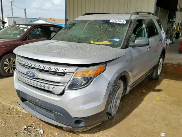 1FM5K7B8XFGC62762 - 2015 FORD EXPLORER SILVER photo 2