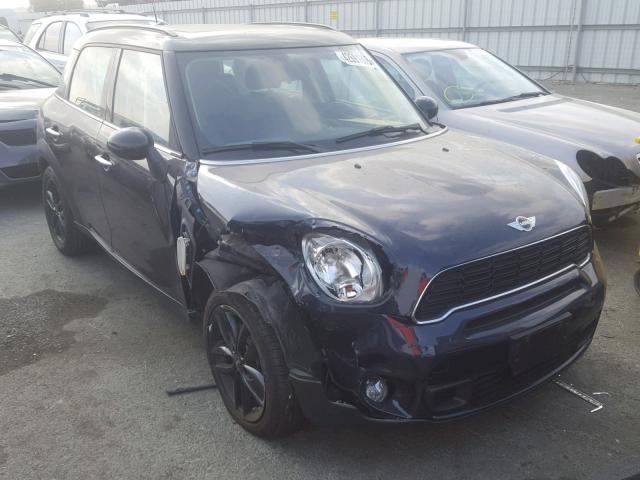 WMWZC3C55DWP22362 - 2013 MINI COOPER S C BLUE photo 1