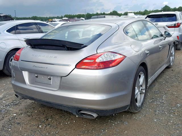 WP0AA2A76BL011742 - 2011 PORSCHE PANAMERA 2 SILVER photo 4