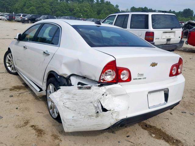 1G1ZG5E76CF378226 - 2012 CHEVROLET MALIBU LTZ თეთრი ფოტო 3