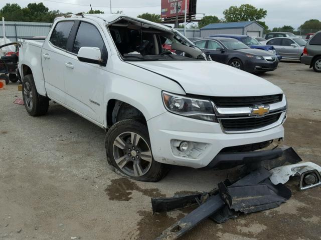 1GCGSBE39F1126903 - 2015 CHEVROLET COLORADO L WHITE photo 1