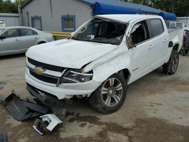 1GCGSBE39F1126903 - 2015 CHEVROLET COLORADO L WHITE photo 2