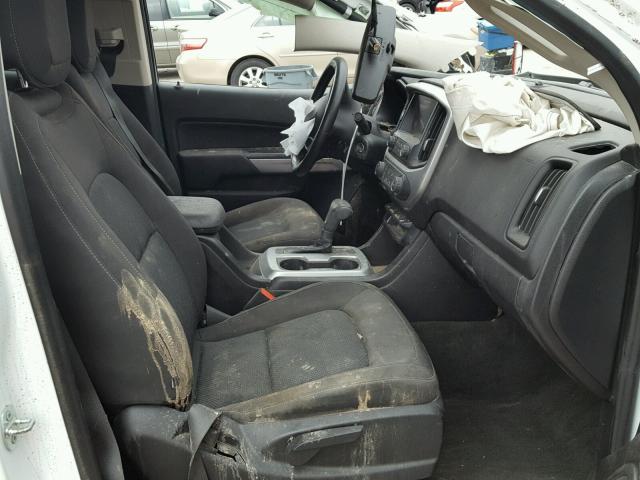 1GCGSBE39F1126903 - 2015 CHEVROLET COLORADO L WHITE photo 5