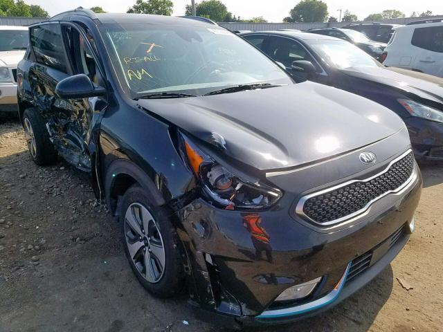 KNDCM3LD1J5191840 - 2018 KIA NIRO LX BLACK photo 1