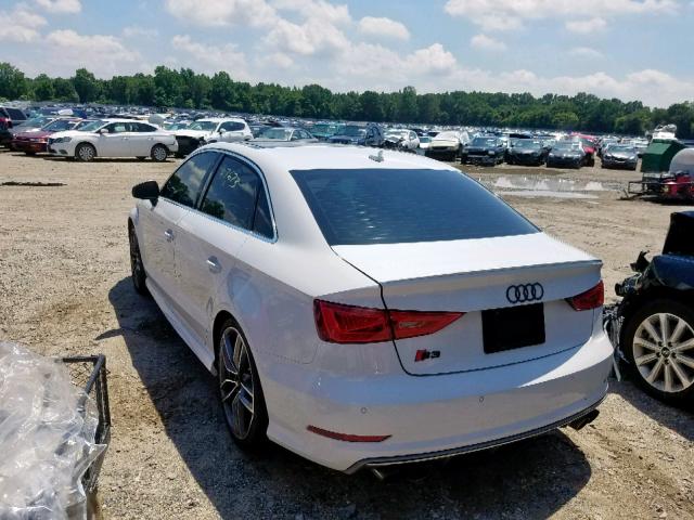 WAUFFGFF5F1100995 - 2015 AUDI S3 PRESTIG WHITE photo 3