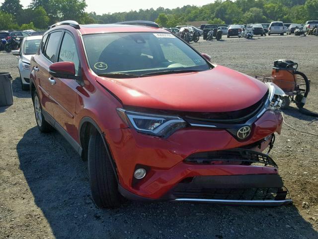 JTMDFREVXGJ073034 - 2016 TOYOTA RAV4 LIMIT RED photo 1