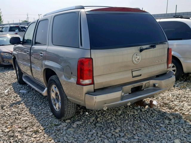 1GYEK63NX3R304697 - 2003 CADILLAC ESCALADE L TAN photo 3