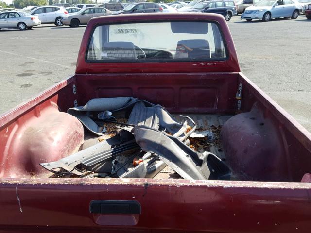 JT4RN81A2L0045007 - 1990 TOYOTA PICKUP 1/2 RED photo 6