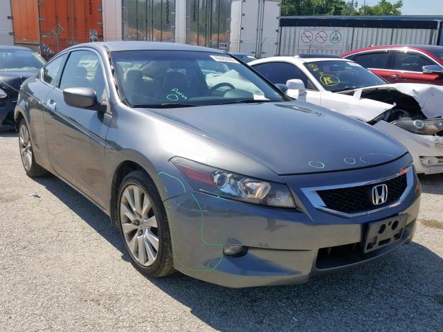 1HGCS2B83AA000786 - 2010 HONDA ACCORD EXL GRAY photo 1