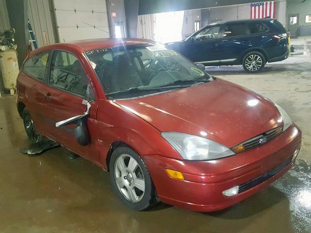 3FAFP31393R179794 - 2003 FORD FOCUS ZX3 RED photo 1