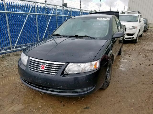 1G8AZ55F77Z201558 - 2007 SATURN ION LEVEL BLACK photo 2