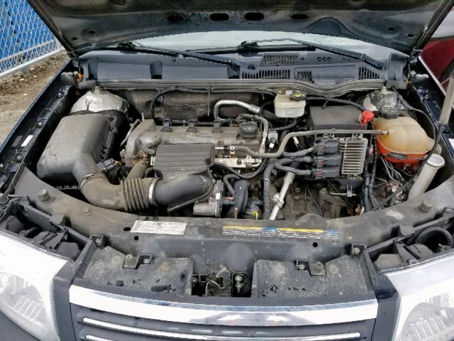 1G8AZ55F77Z201558 - 2007 SATURN ION LEVEL BLACK photo 7