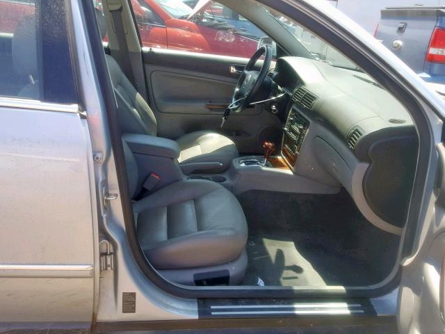 WVWTH63B72P177080 - 2002 VOLKSWAGEN PASSAT GLX 蓝色 照片 5