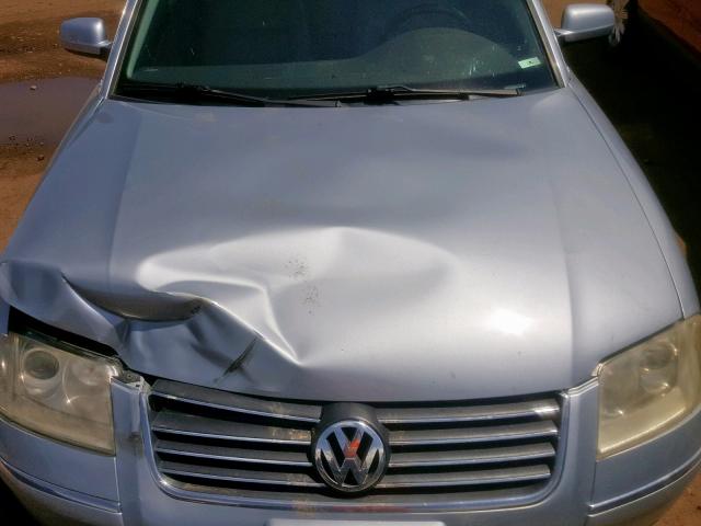 WVWTH63B72P177080 - 2002 VOLKSWAGEN PASSAT GLX 蓝色 照片 7