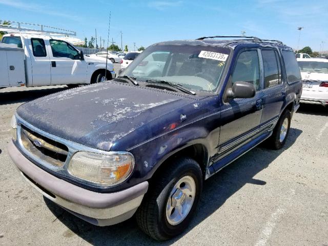 1FMDU32X2VZB93574 - 1997 FORD EXPLORER BLUE photo 2