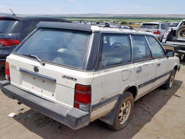 JF2AN53B1FE479428 - 1985 SUBARU GL 4WD BEIGE photo 4