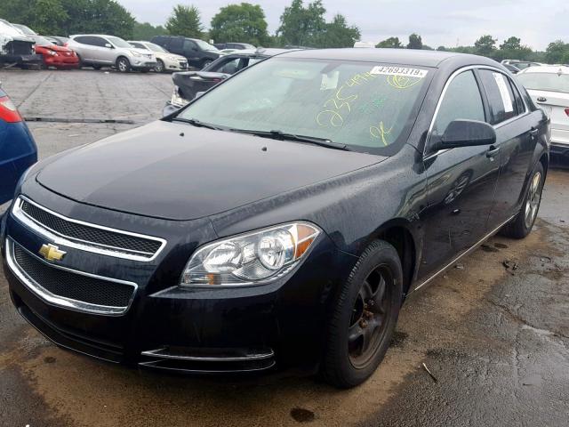 1G1ZC5EB0AF235494 - 2010 CHEVROLET MALIBU 1LT 黑色 照片 2