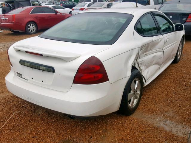 2G2WP552561132122 - 2006 PONTIAC GRAND PRIX WHITE photo 4