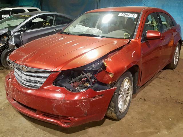 1C3LC56K88N162519 - 2008 CHRYSLER SEBRING TO RED photo 2