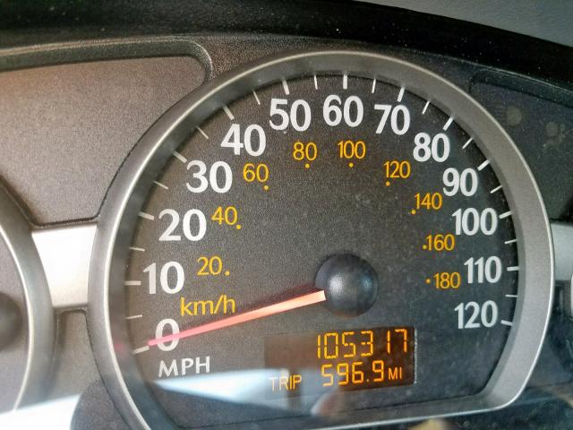 1G8AJ52F54Z152660 - 2004 SATURN ION LEVEL SILVER photo 8