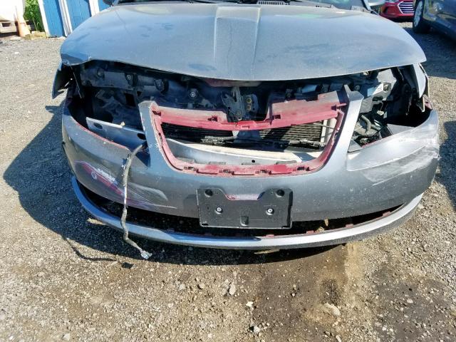 1G8AJ52F54Z152660 - 2004 SATURN ION LEVEL SILVER photo 9