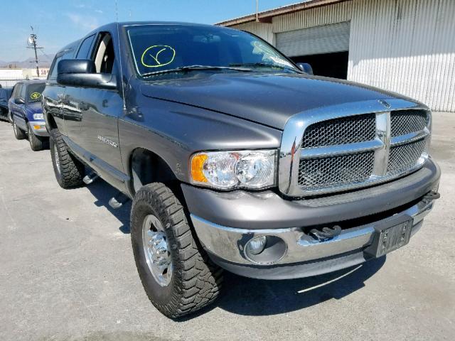 3D7KU28683G775895 - 2003 DODGE RAM 2500 S ნაცრისფერი ფოტო 1