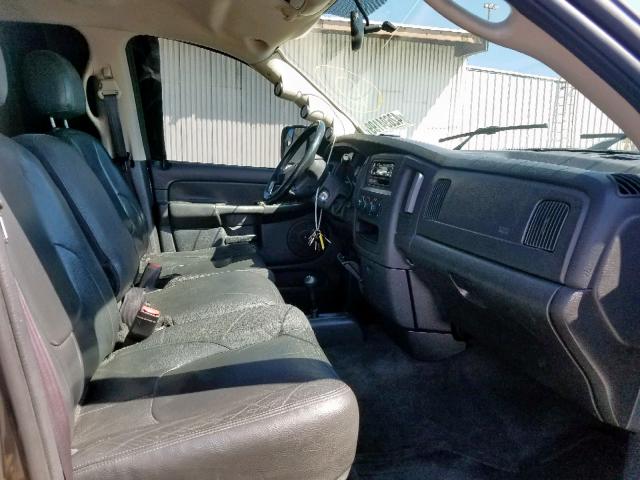 3D7KU28683G775895 - 2003 DODGE RAM 2500 S ნაცრისფერი ფოტო 5