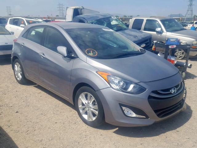 KMHD35LH0EU216031 - 2014 HYUNDAI ELANTRA GT SILVER photo 1