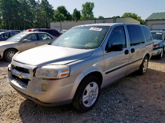 1GNDV23L16D146937 - 2006 CHEVROLET UPLANDER L SILVER photo 2