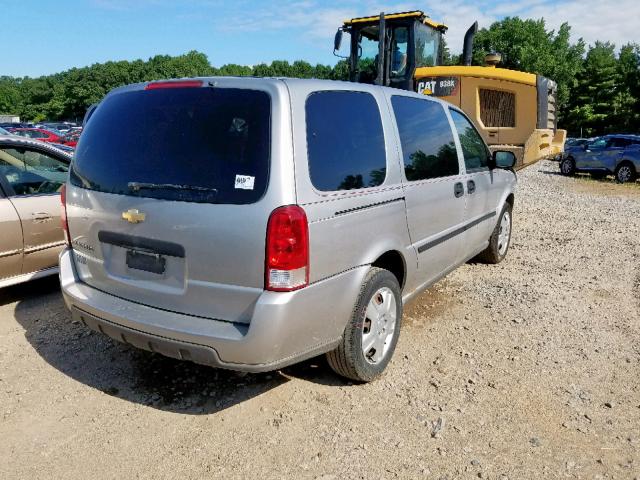 1GNDV23L16D146937 - 2006 CHEVROLET UPLANDER L SILVER photo 4