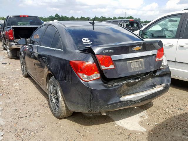 1G1PC5SH3B7114308 - 2011 CHEVROLET CRUZE LS BLACK photo 3