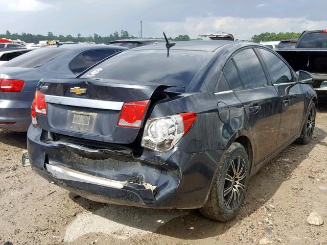 1G1PC5SH3B7114308 - 2011 CHEVROLET CRUZE LS BLACK photo 4