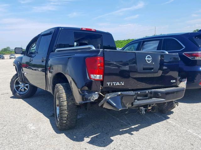 1N6AA0EJ1BN308624 - 2011 NISSAN TITAN S BLACK photo 3