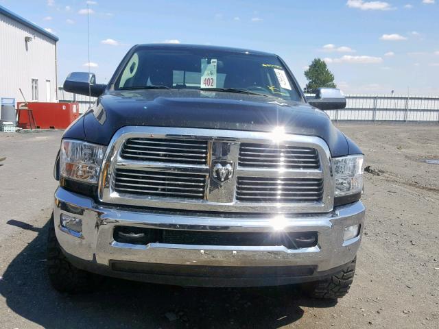 3D73Y3HL3BG571637 - 2011 DODGE RAM 3500 BLACK photo 9