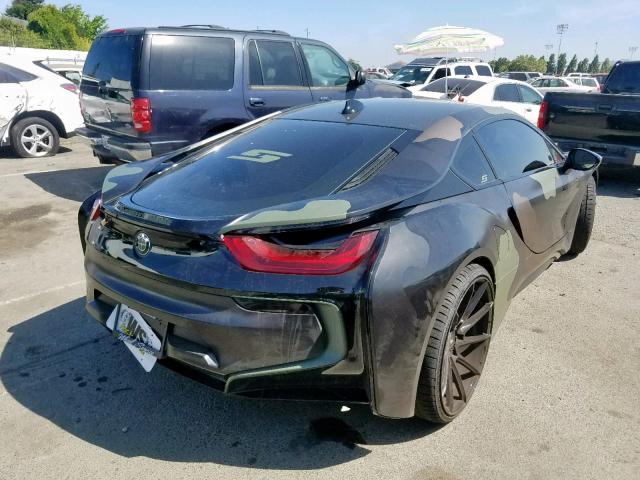 WBY2Z2C57GV676071 - 2016 BMW I8 BLACK photo 4