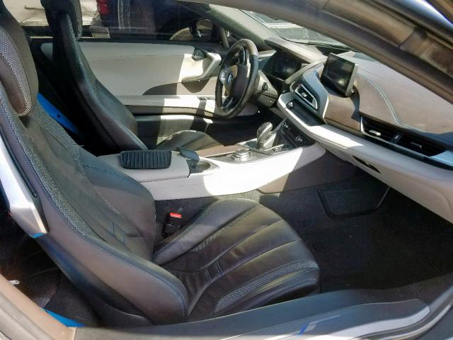 WBY2Z2C57GV676071 - 2016 BMW I8 BLACK photo 5