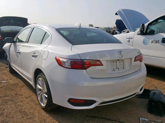 19UDE2F32GA016691 - 2016 ACURA ILX BASE WHITE photo 3