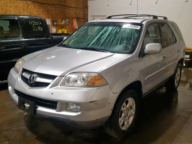 2HNYD18836H518027 - 2006 ACURA MDX TOURIN SILVER photo 2