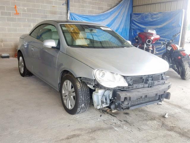 WVWBA71F97V011352 - 2007 VOLKSWAGEN EOS 2.0T SILVER photo 1