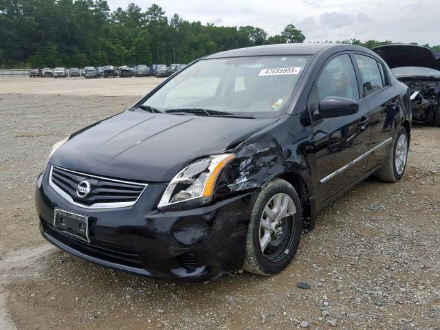 3N1AB6AP8CL751032 - 2012 NISSAN SENTRA 2.0 BLACK photo 2