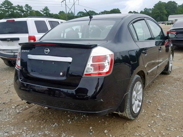 3N1AB6AP8CL751032 - 2012 NISSAN SENTRA 2.0 BLACK photo 4